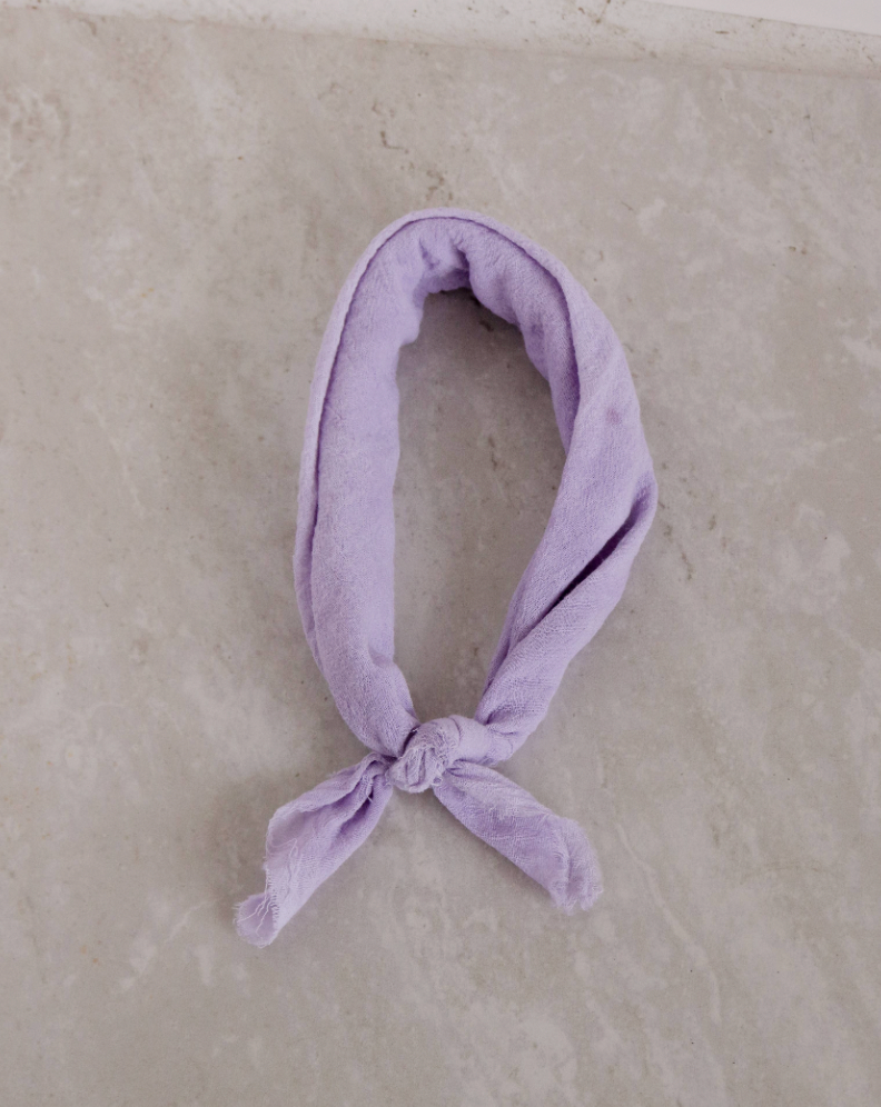 Cotton Gauze Plant Dyed Bandana