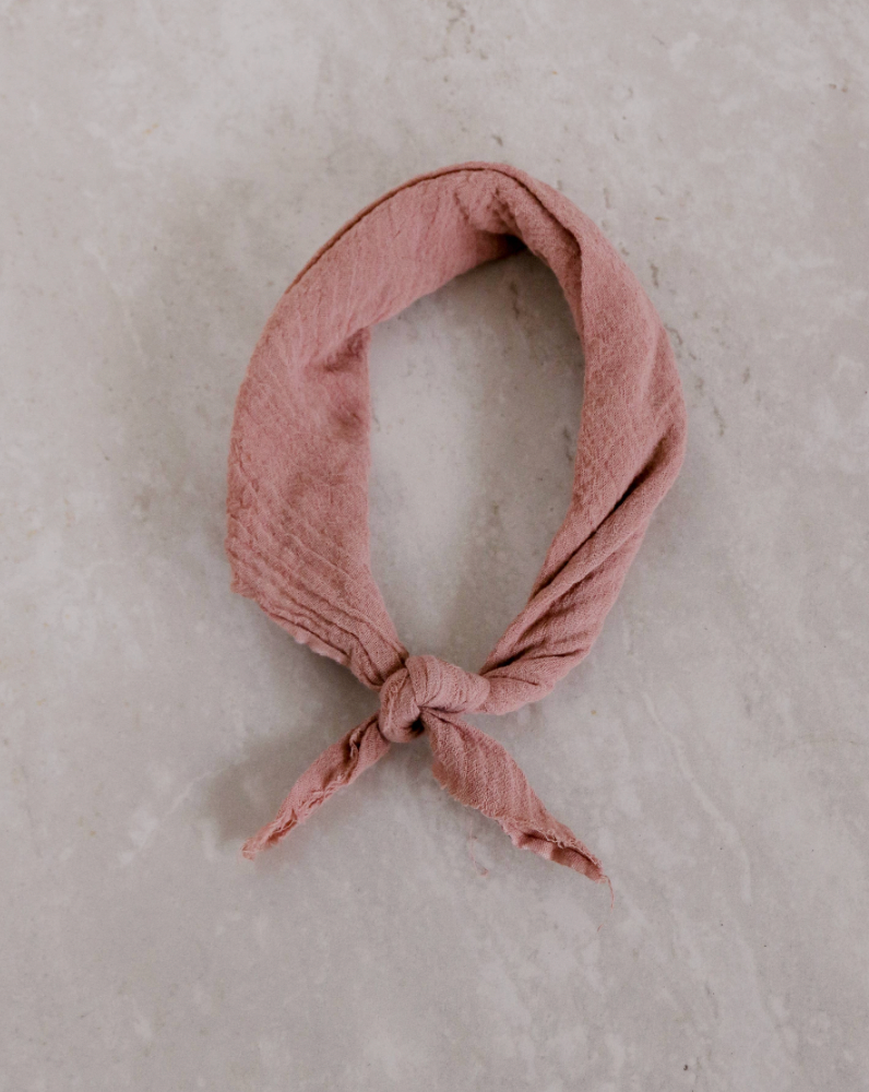 Cotton Gauze Plant Dyed Bandana