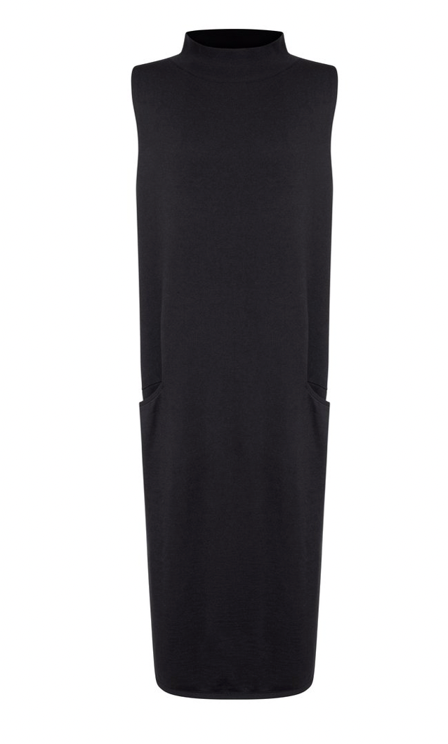 Paola Hernandez Navy Seamless Dress