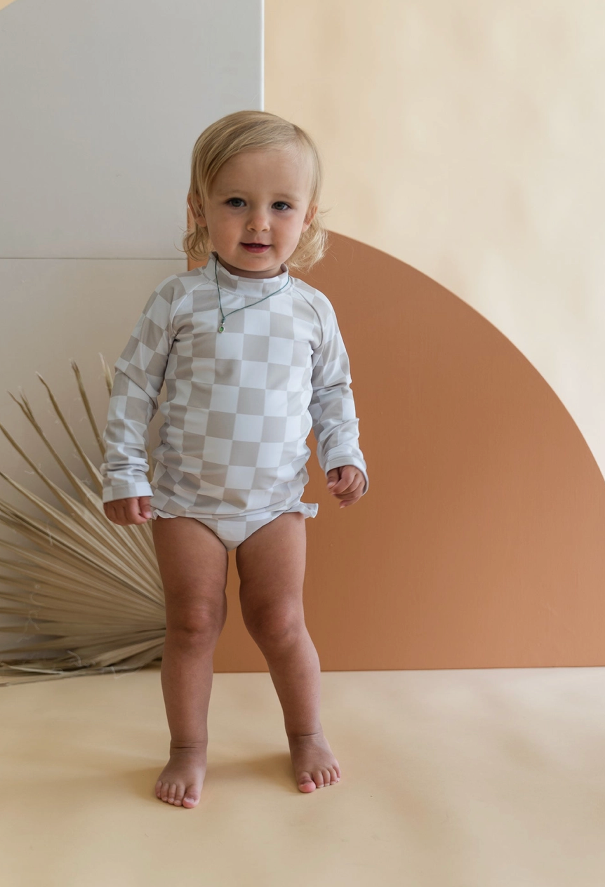 Rash Guard | Checkerboard