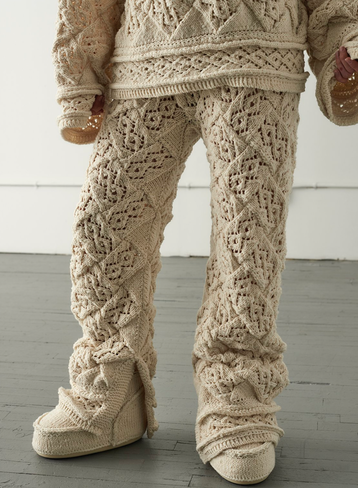 MADELINE PORTERFIELD - Raw Woven Oversized Pant