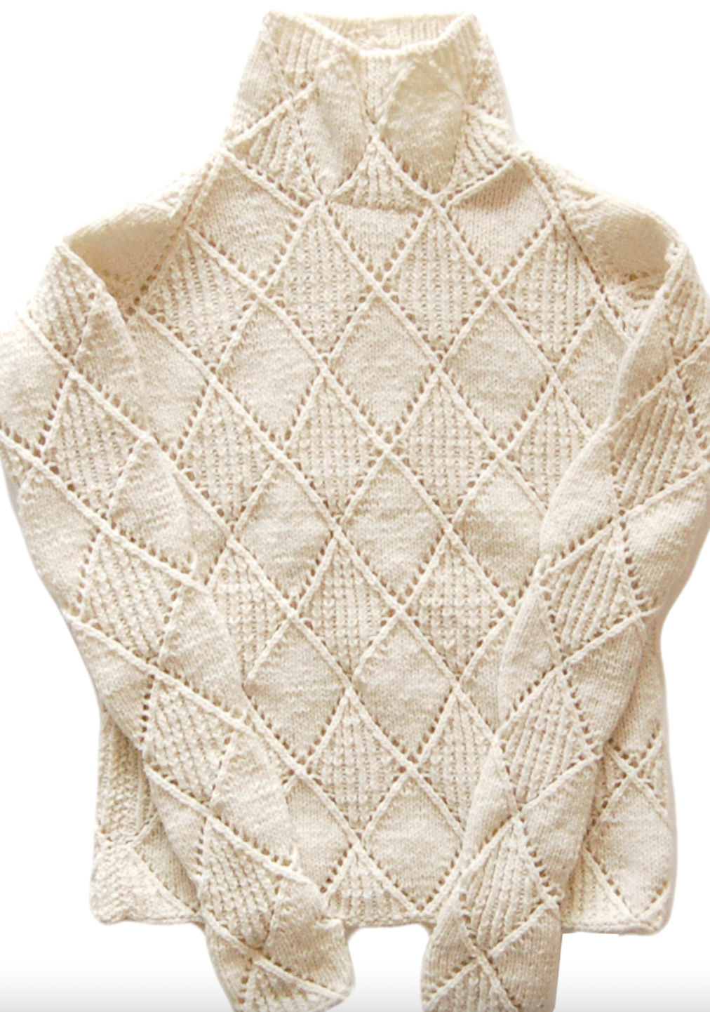 Diamond Lace Turtleneck