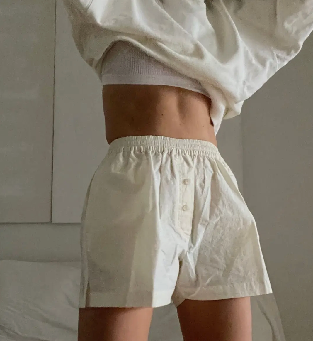 Crispy Cotton Boxer Shorts