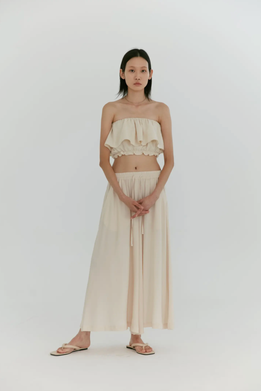 Dandelion Cotton Ruffle Top
