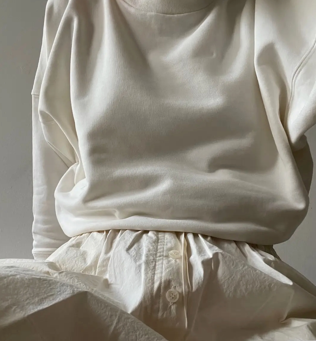 French Terry Crewneck Sweatshirt