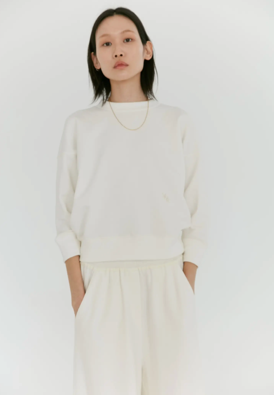 French Terry Crewneck Sweatshirt
