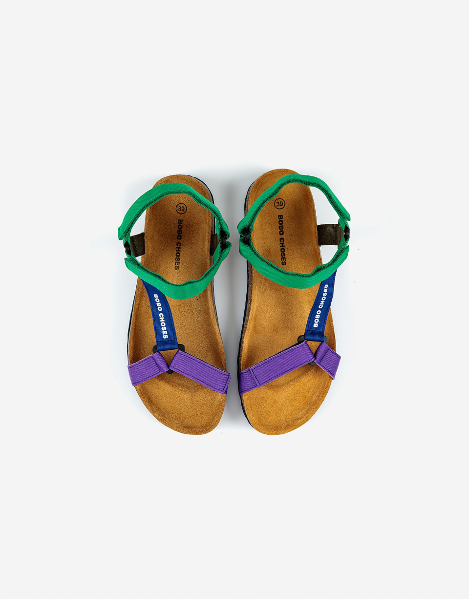 Bobo Choses Color Block Strap Sandals