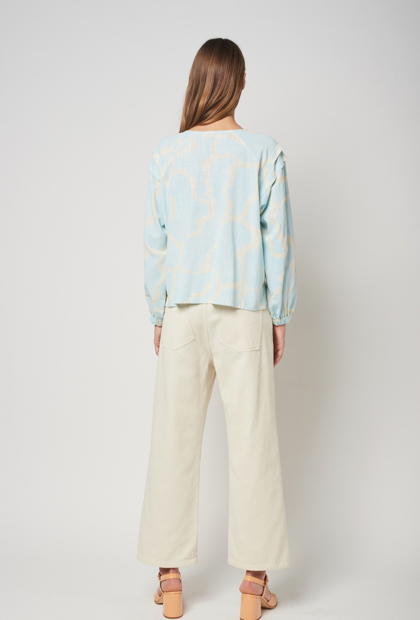 Bobo Choses Nacre Pattern Long Sleeve Shirt