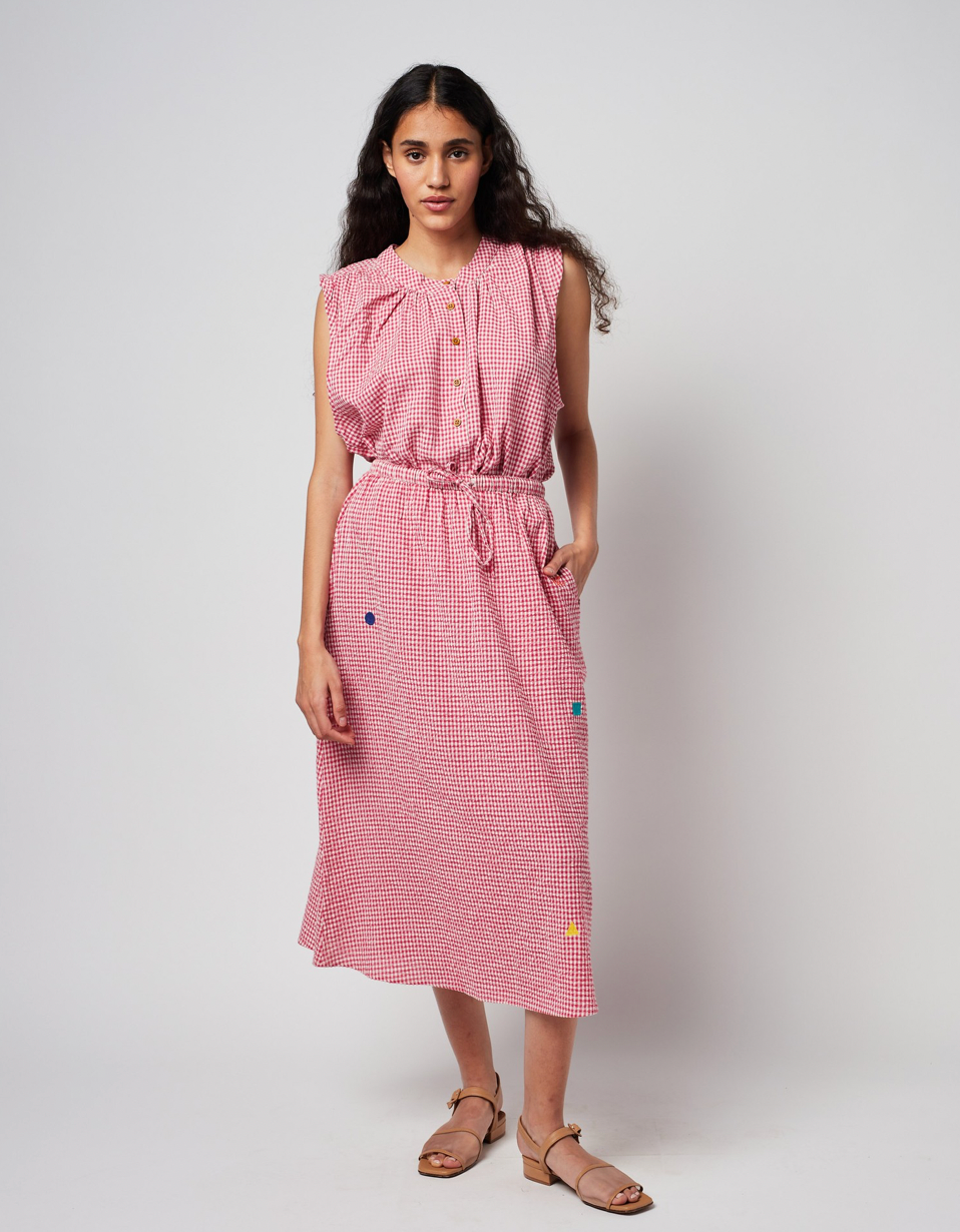 Bobo Choses Vichy Flared Skirt