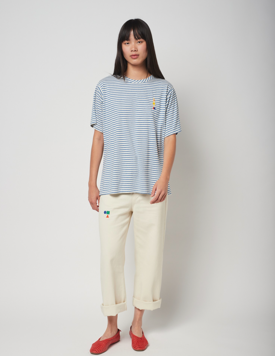 Bobo Choses Stripes Oversize T-shirt