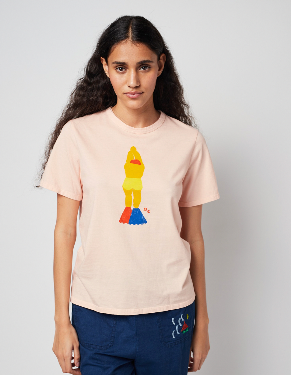 Bobo Choses Swimmer Print T-shirt