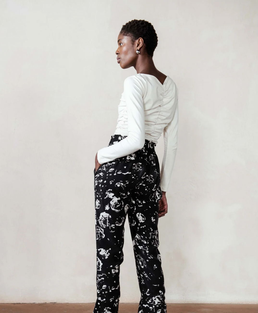 Maria Stanley Musa Top in Bone