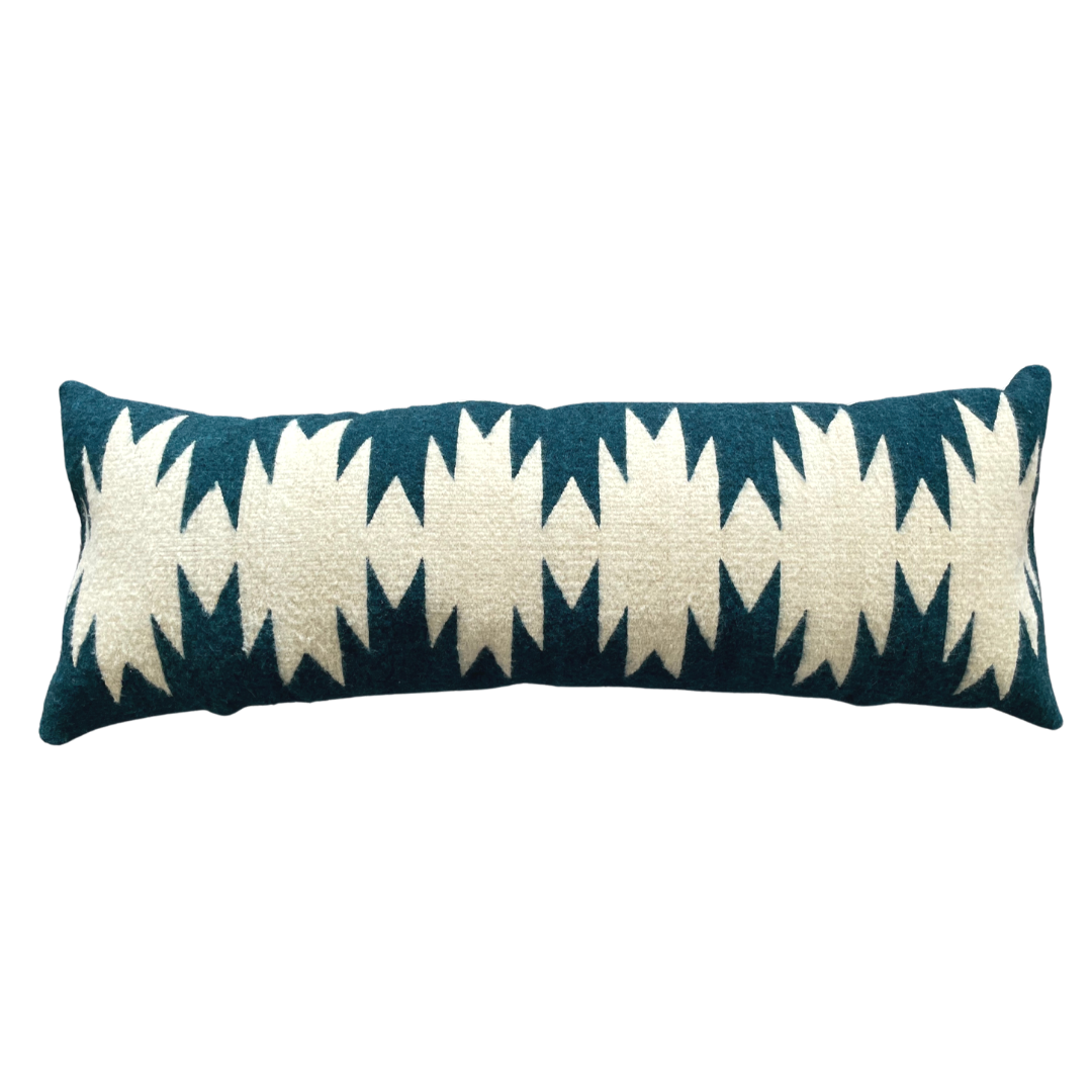 Handwoven Wool Mar Lumbar Pillowcase