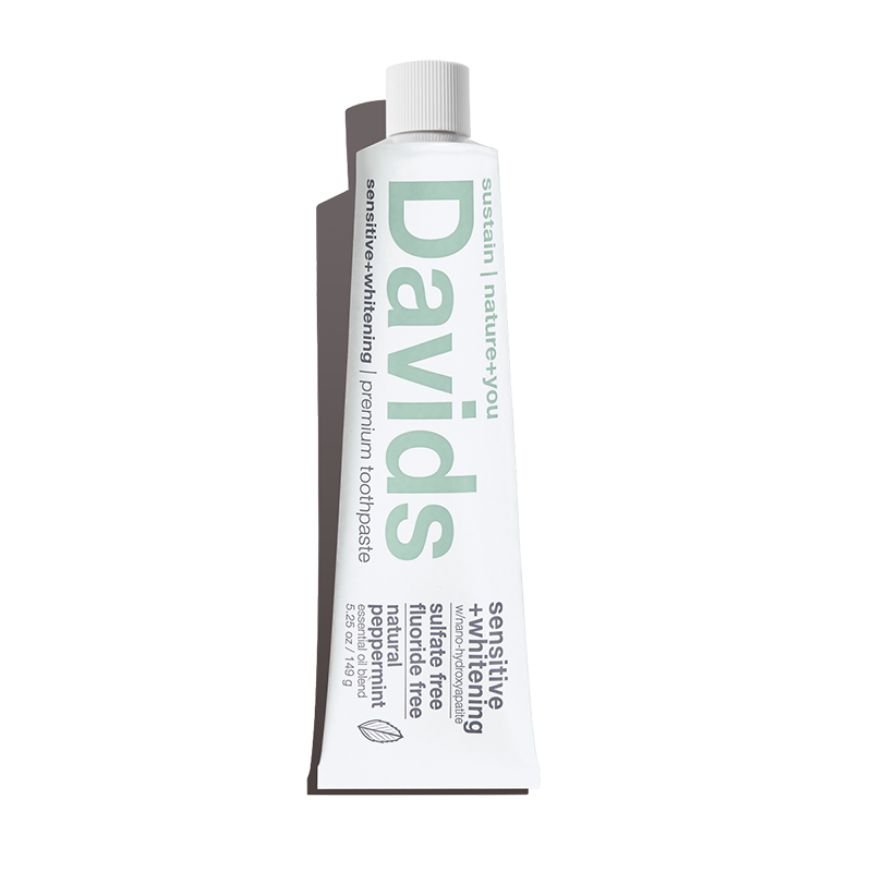 Davids sensitive+whitening nano-hydroxyapatite premium toothpaste
