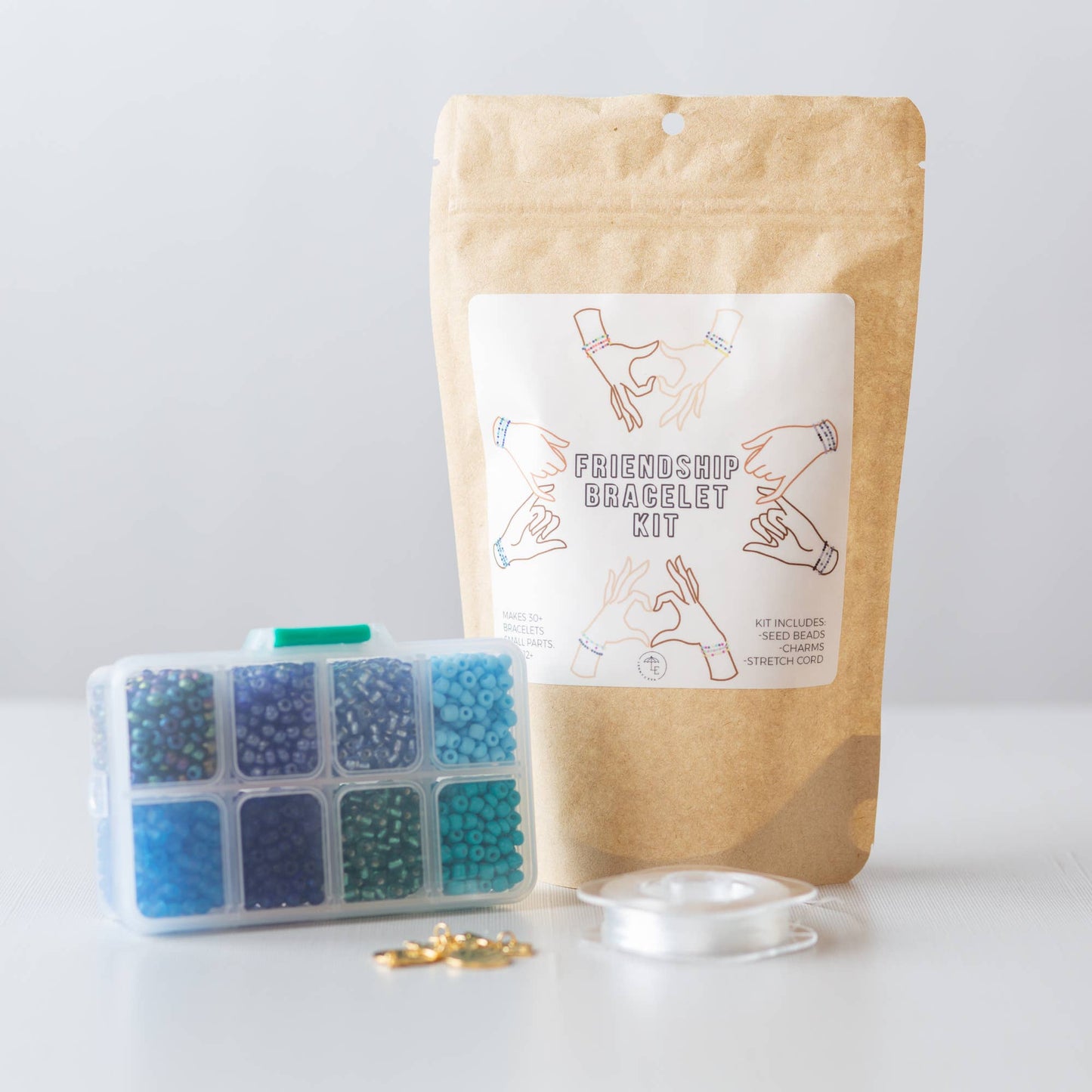DIY Seed Bead Bracelet Kit-Beachside