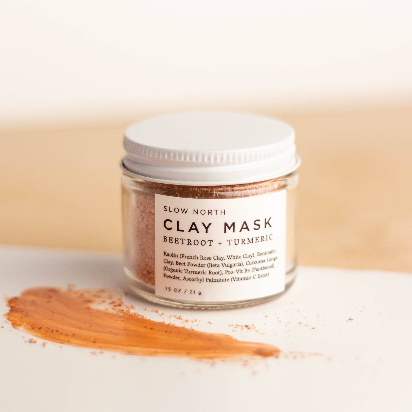Beetroot + Turmeric Clay Mask
