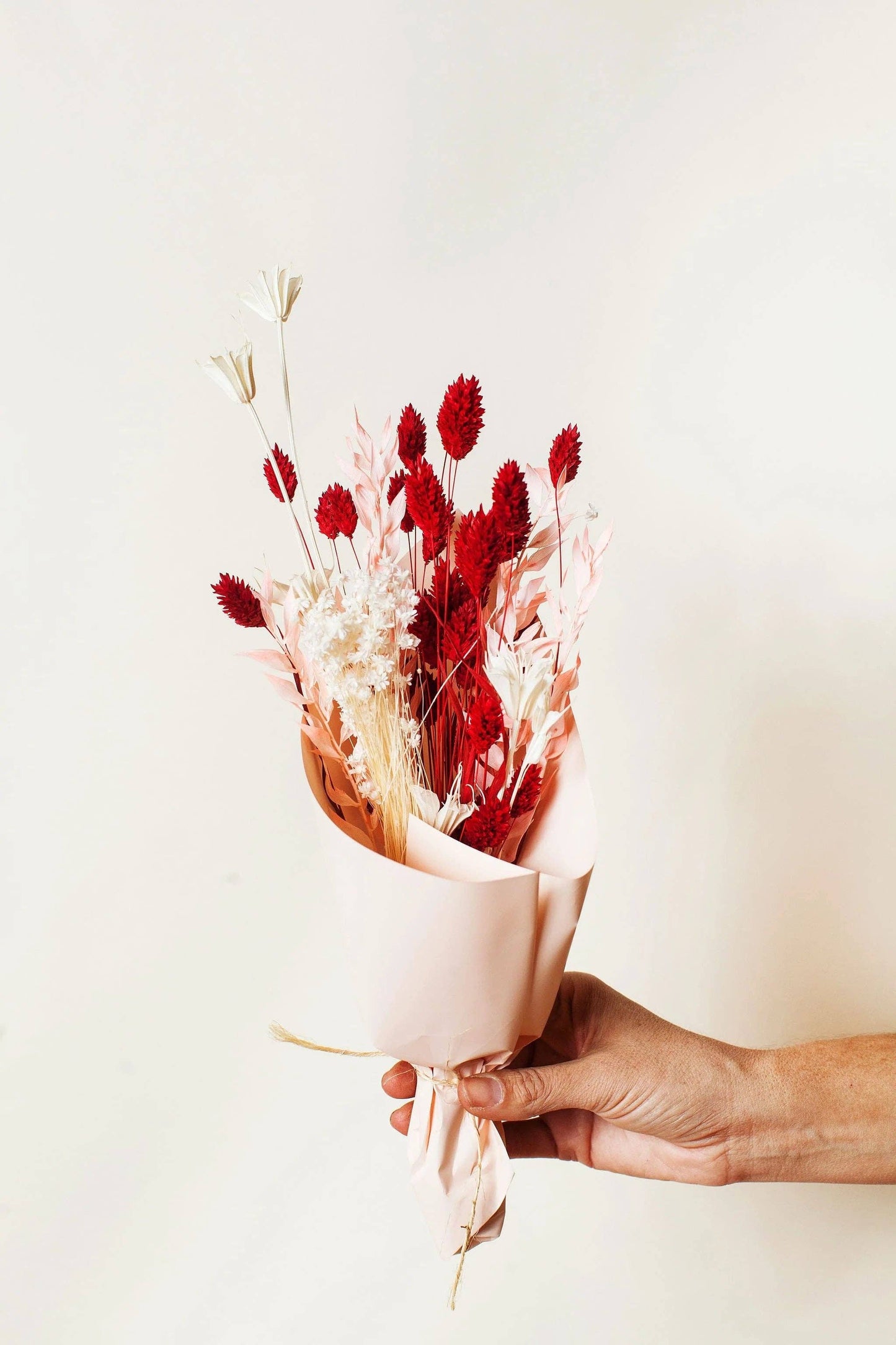 Strawberry Fields Mini Dried Bouquet