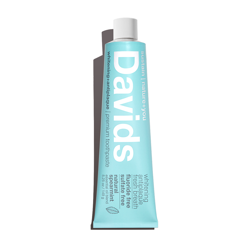 Davids premium toothpaste / spearmint