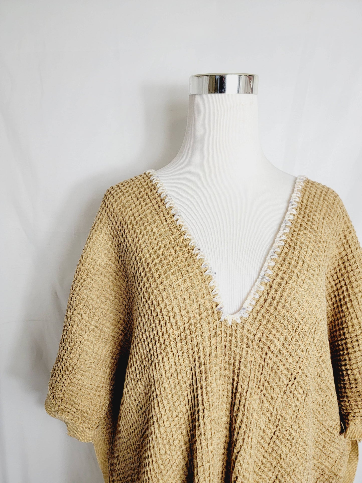 Hand made Honey comb wave Cotton Top or dress