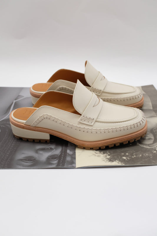 Beklina Loafer Mule Slip On Shoe Off White