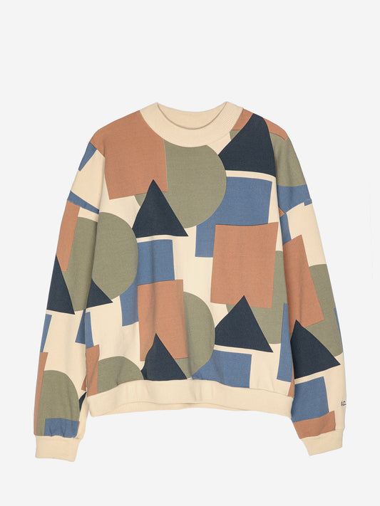 Bobo Choses Geometric all over sweatshirt
