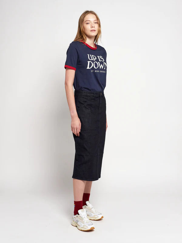 Bobo Choses pencil denim skirt