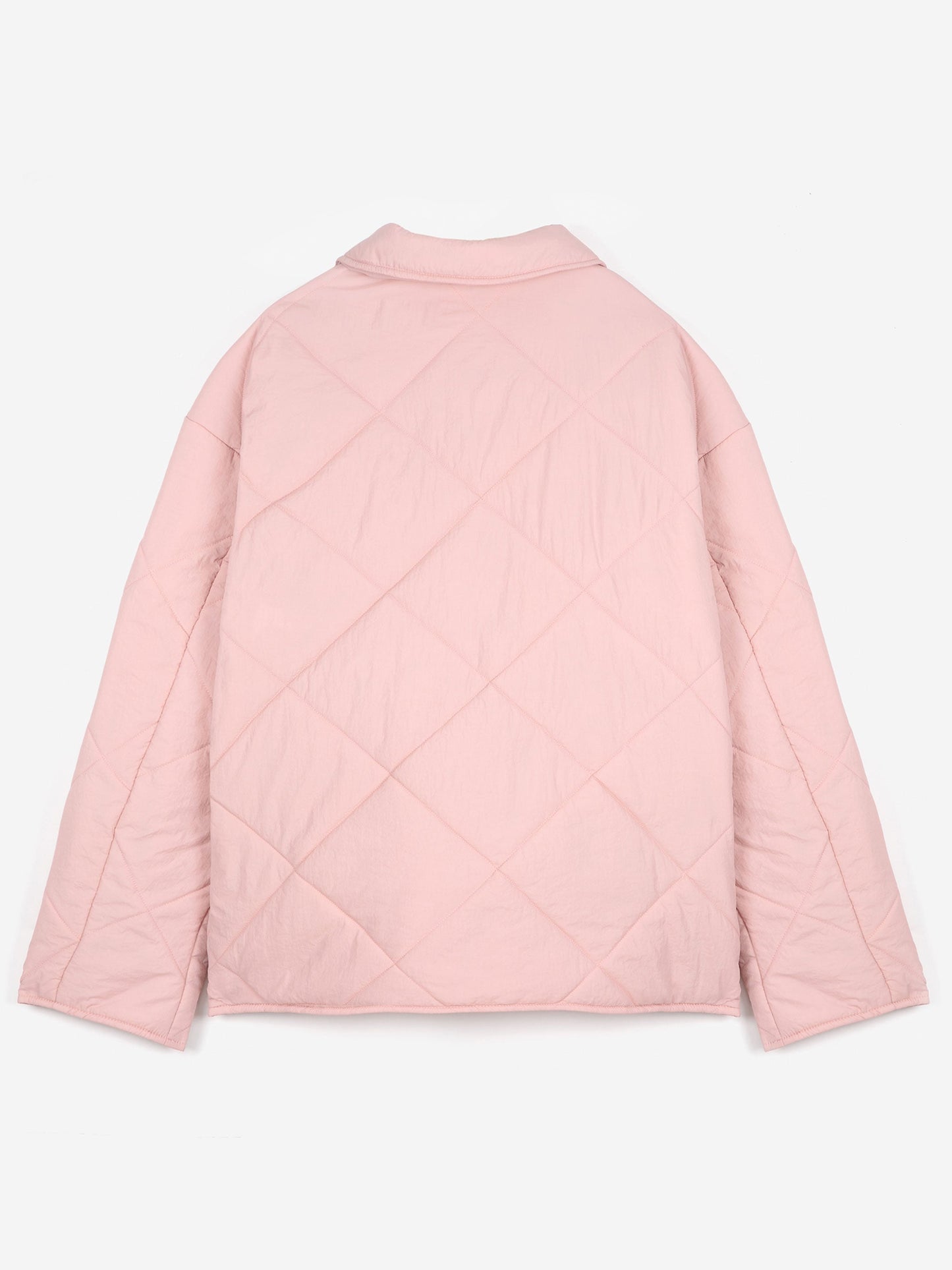 Bobo Choses Color block padded pink oversize jacket