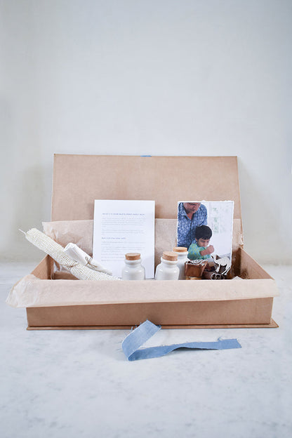 BLOCK PRINTING CRAFT BOX FOR KIDS + FAMILIES