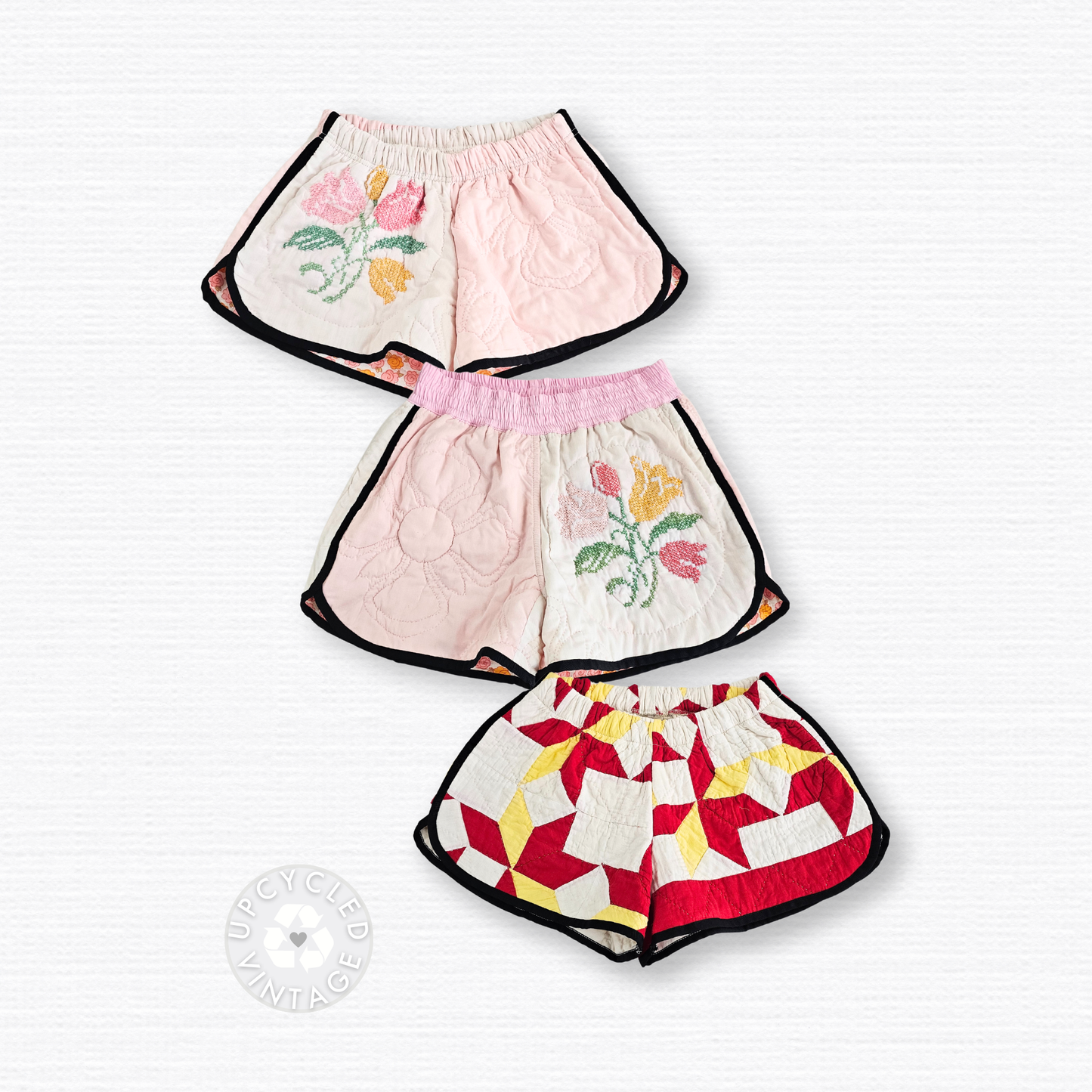 Quilt Shorts: Small
