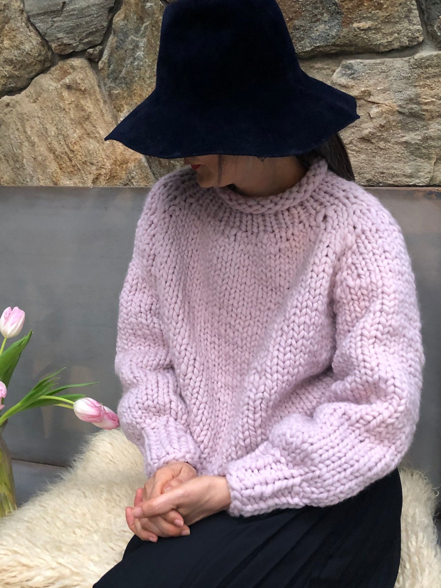 DIY Kit - Top-Down Sweater - Merino No. 5 - Size XS-M