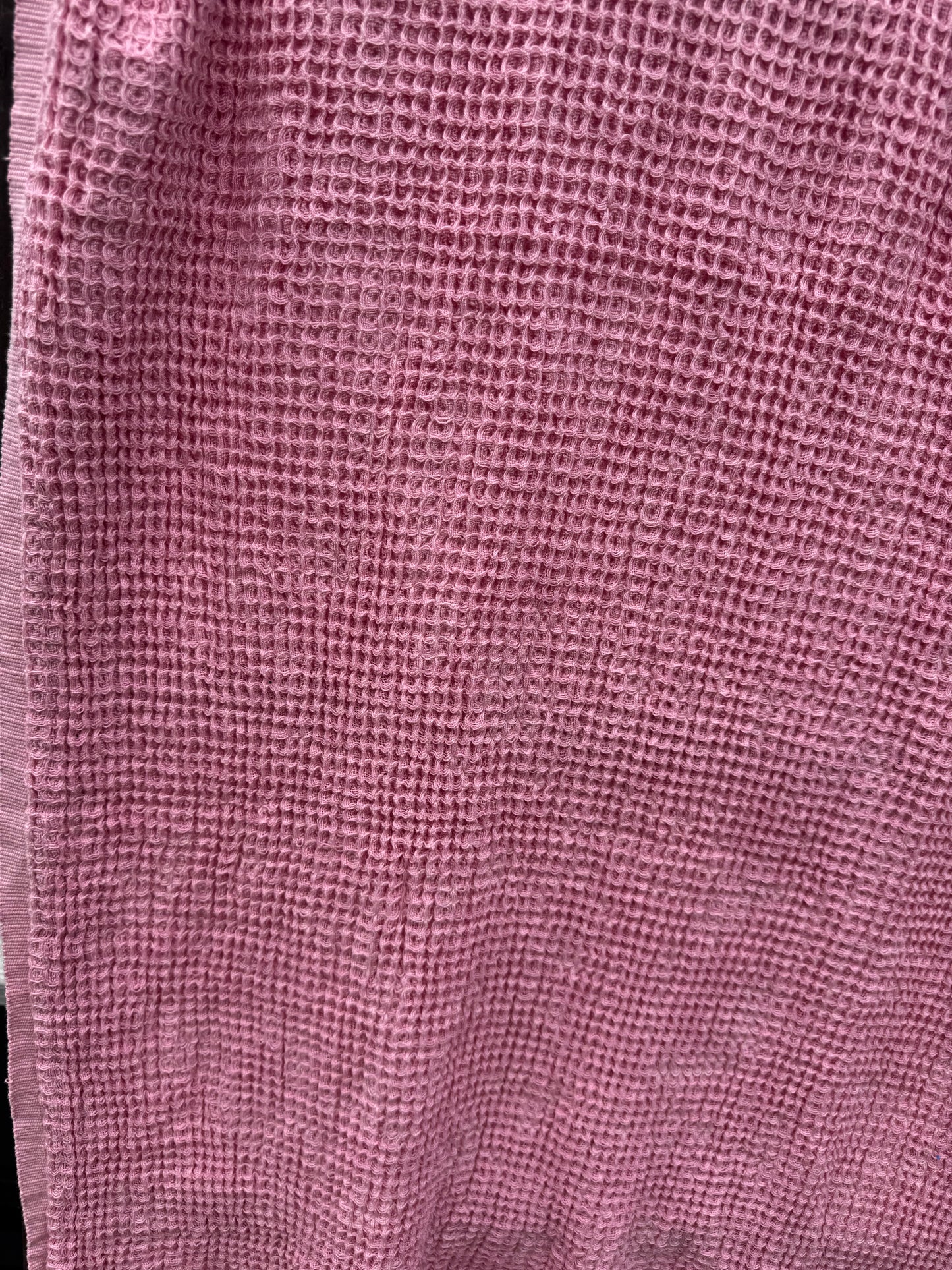 Plush Waffle Towels in Botanical Colors