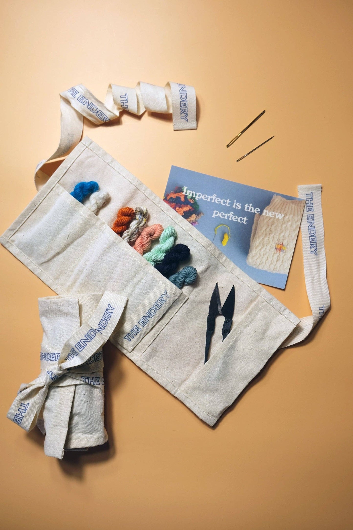 Roll-Up Visible Mending Kit - Variety Pack Fibers: Walk in the Park