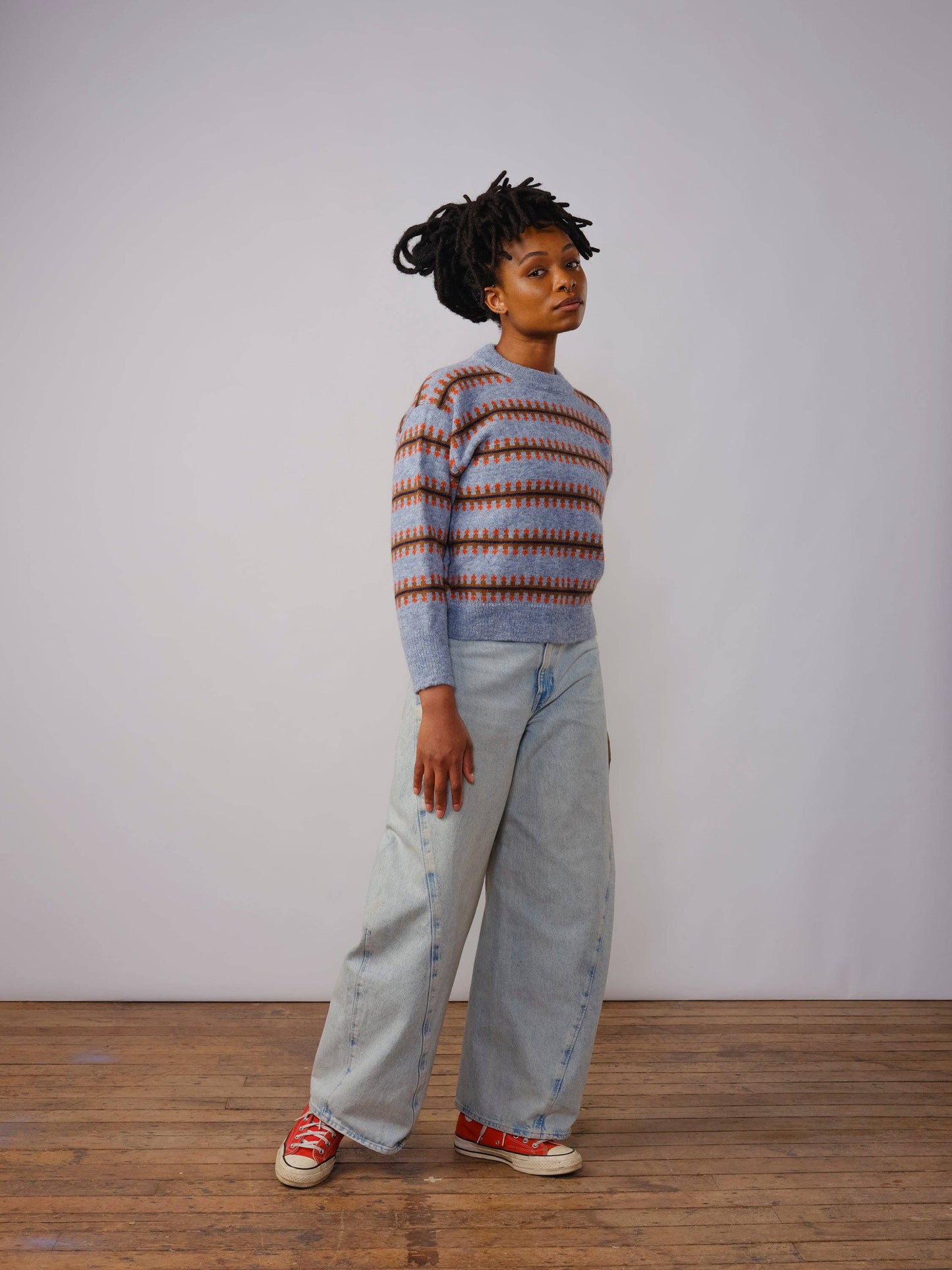 Vera Fairisle Sweater - Jasper