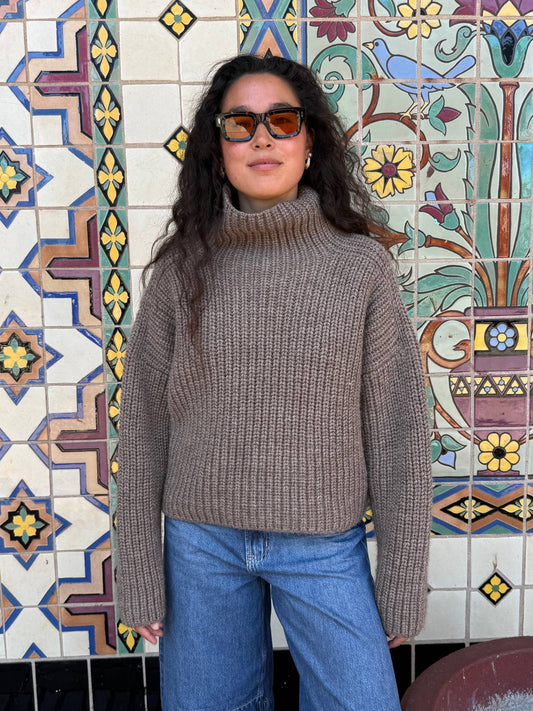 Bruno Highland Sweater in Brown