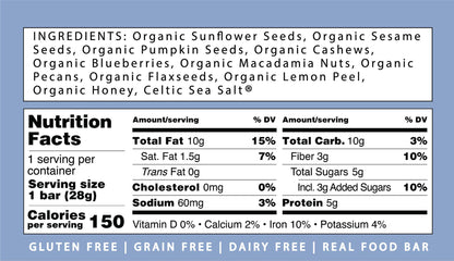 Raw Crunch® - Organic Mixed Box - 12 bars