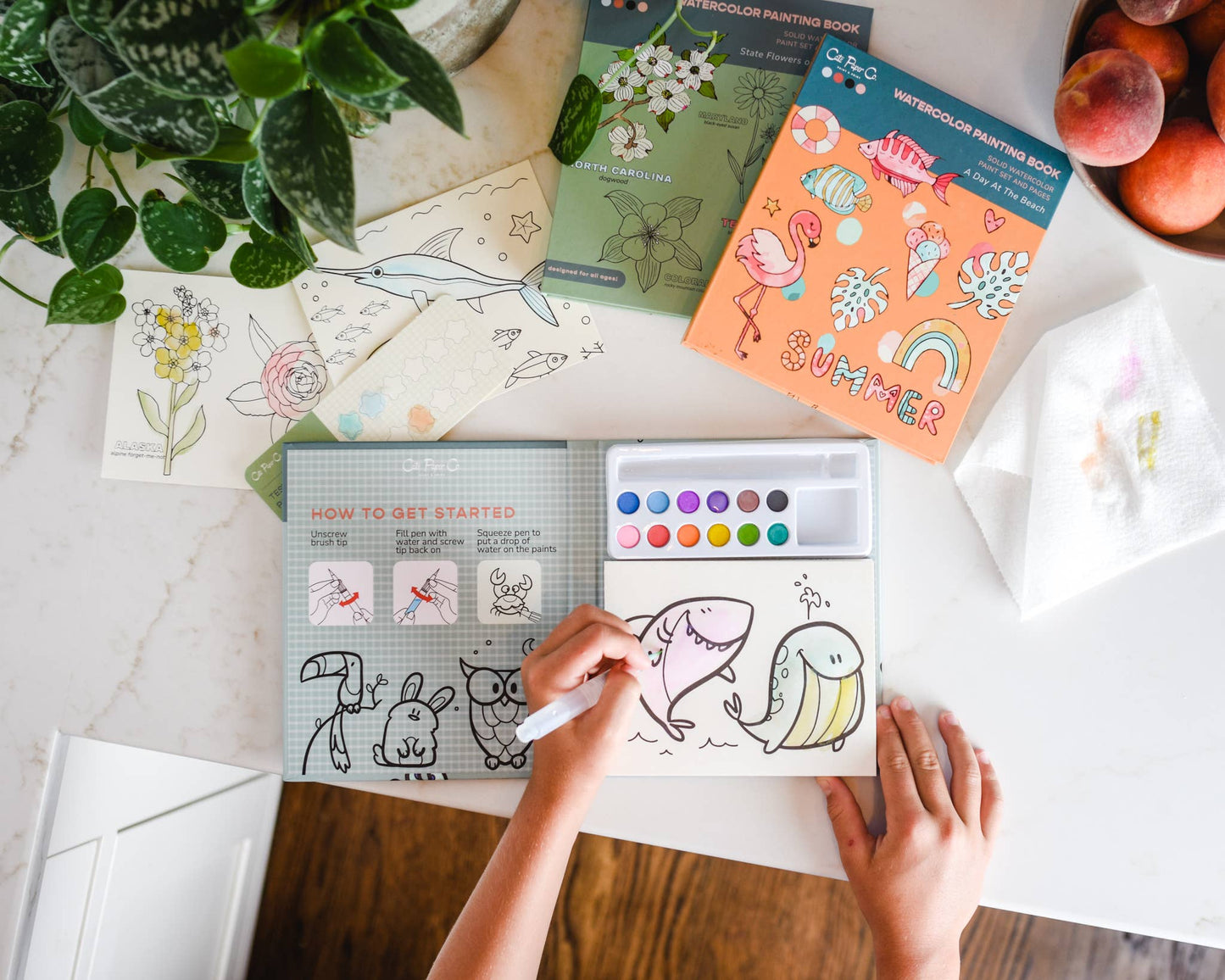 Watercolor Book and Paint Set - Advent Calendar