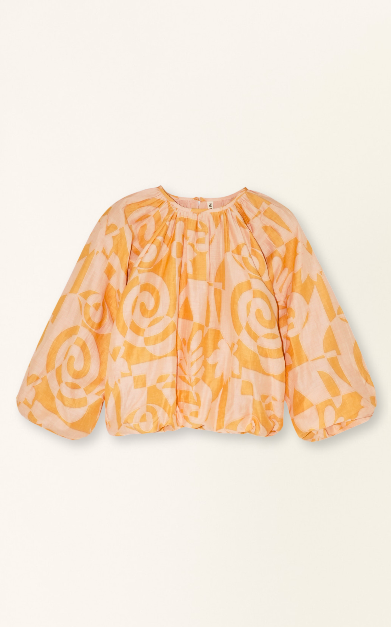 Andaman Bubble Top in Orangesicle