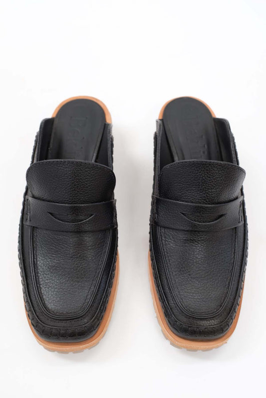Beklina Loafer Mule Slip On Shoe Black