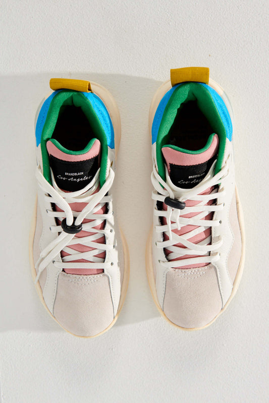 BRANDBLACK - Villain Sneaker  - White / Blue / Pink