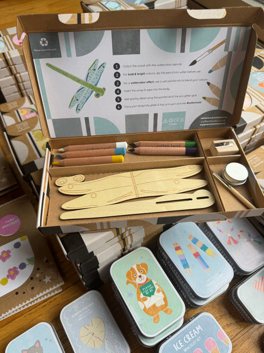 Make Your Own Dragonfly Glider Activity Kit