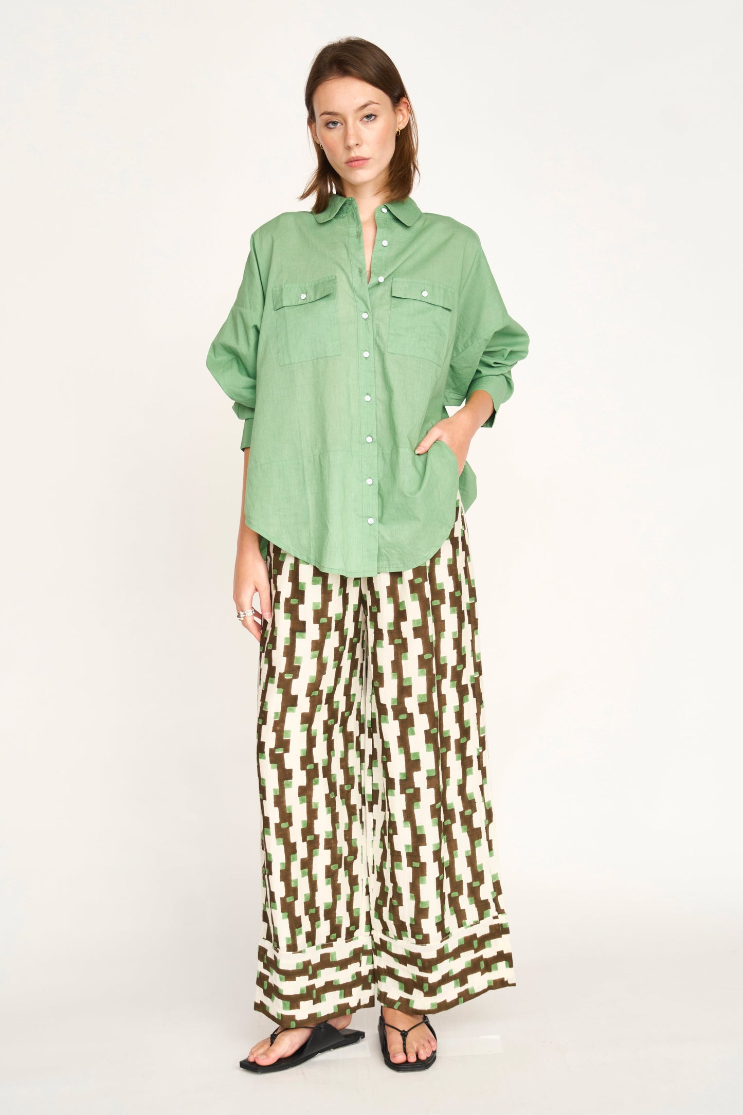 Kyoto Shirt in Mint