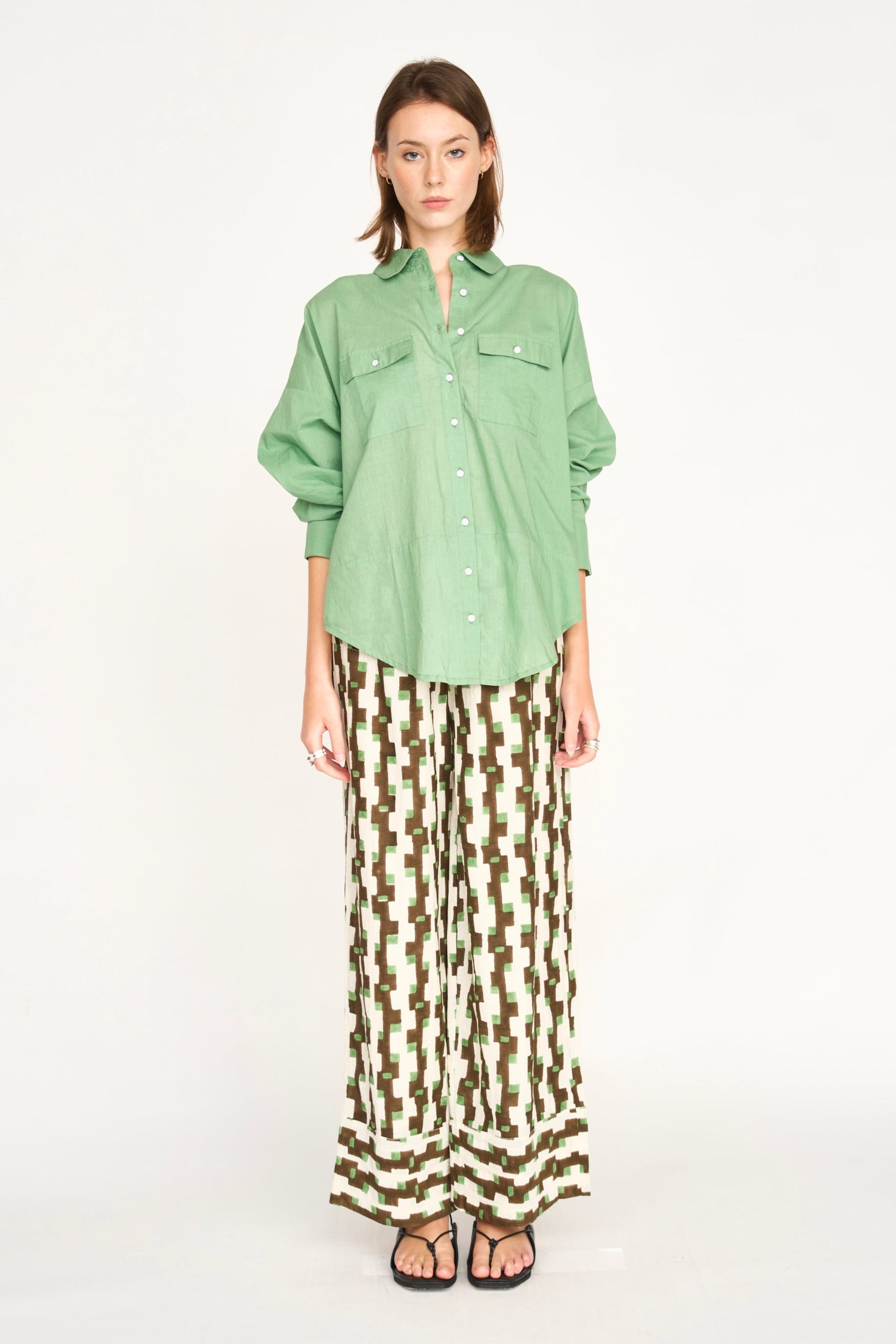 Kyoto Shirt in Mint