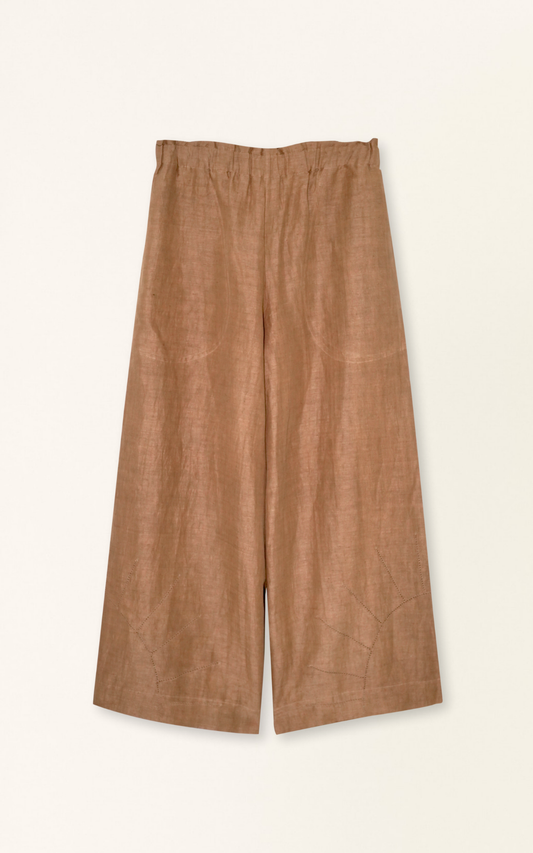 MIrth Pant in Brownie Linen