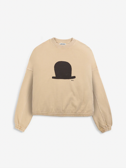 Bobo Choses Chapeau Dark Cream Sweatshirt
