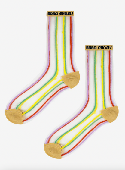 Bobo Choses Transparent Short Socks Pack