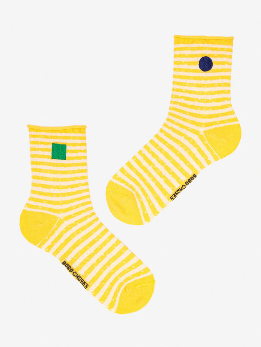 ONLINE ONLY - Bobo Choses Stripes Short Sock Pack