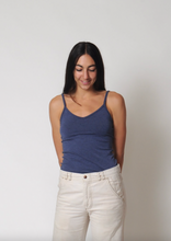 Load image into Gallery viewer, Conifer Layering Tank in Blue
