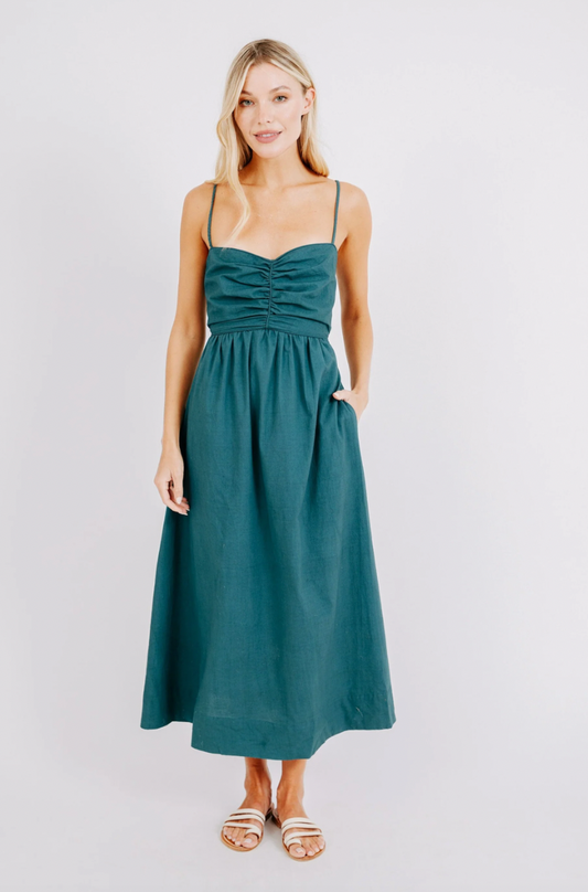 Mirth Deia Dress in Spruce