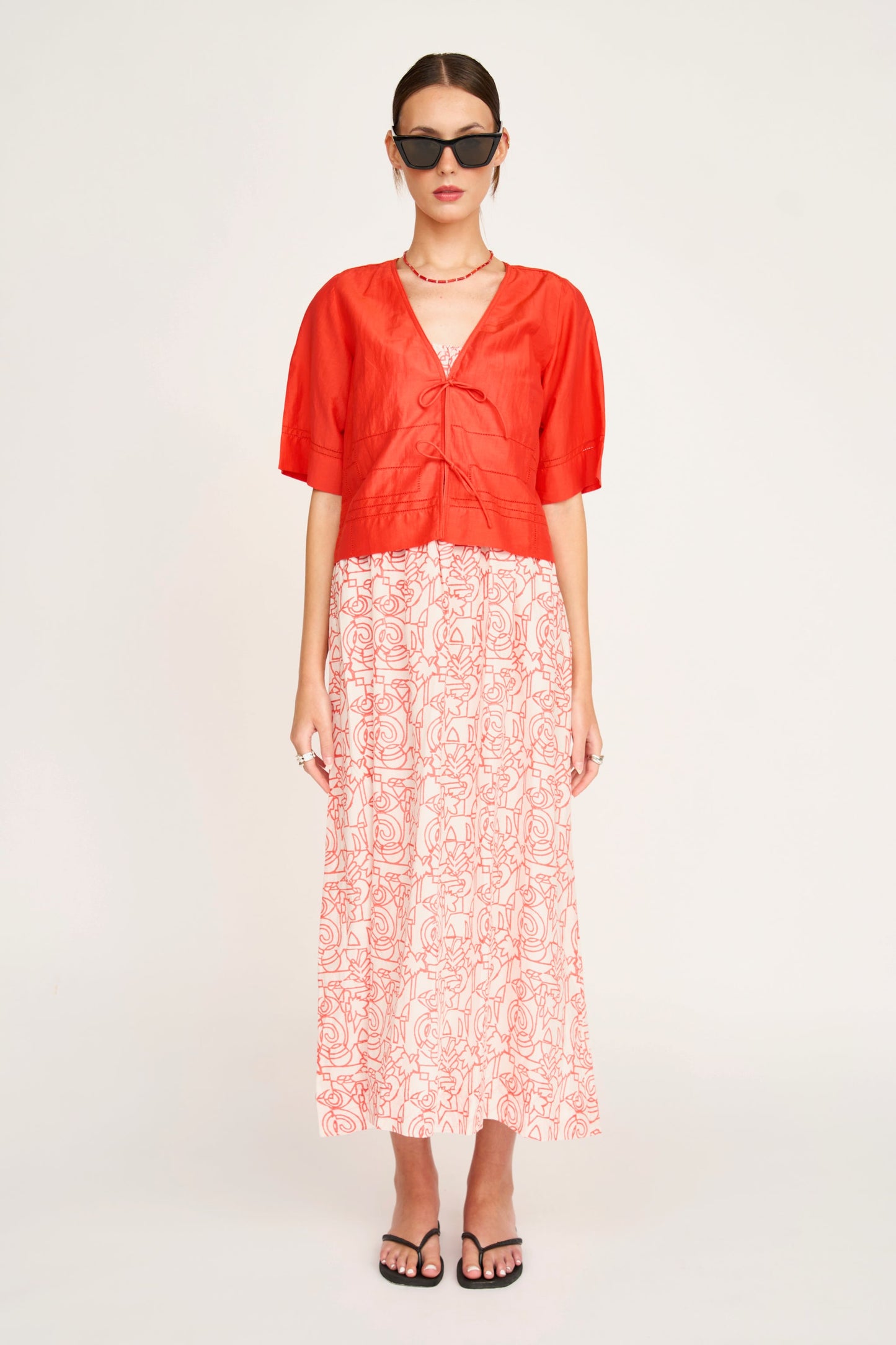 Seychelles Tie Top Chili