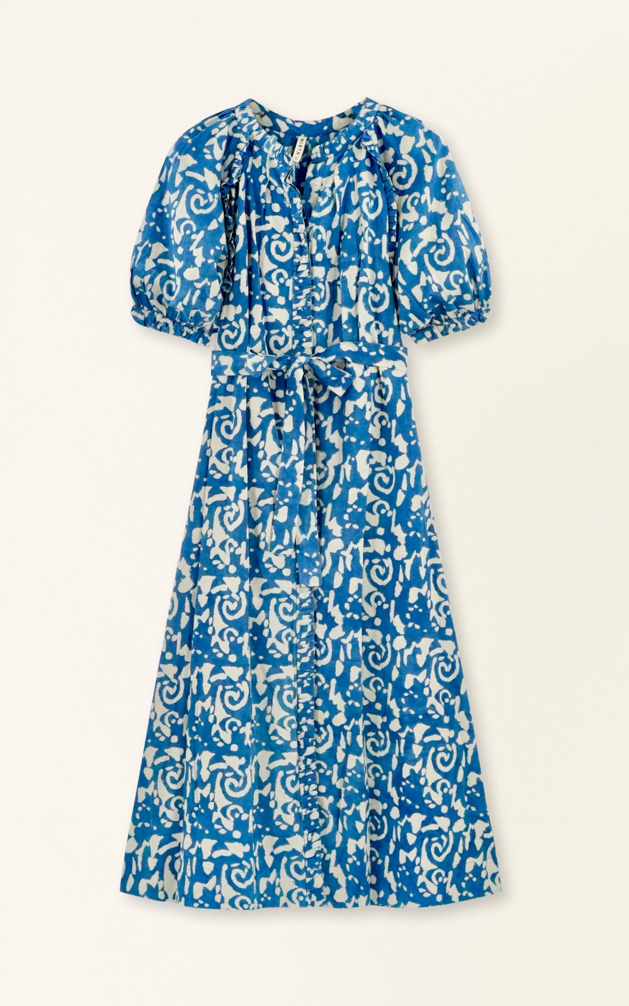 Somerset Dress in Indigo Heka